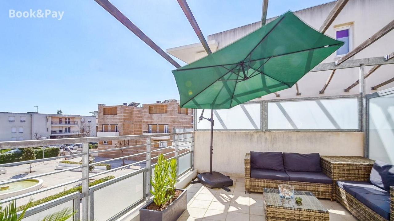 Les Alouettes Studio Avec Terrasse, Garage Et Piscine La Ciotat Bagian luar foto